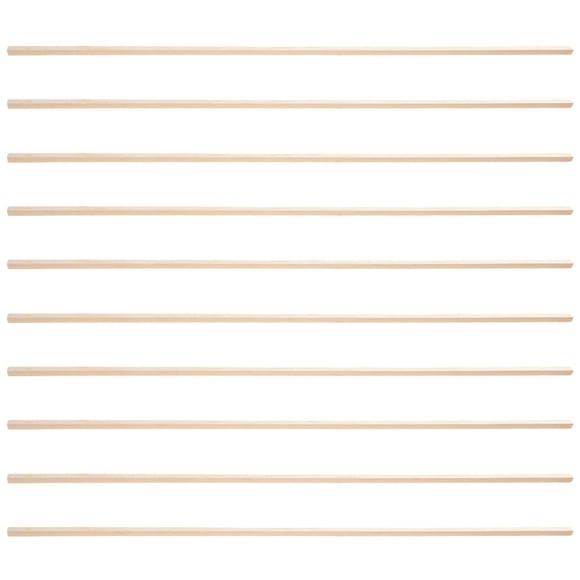PAMINGONO 10Pcs Wood Trim Molding Decorative Wood Trim Molding Natural Wood Color Minimalist Photography Props