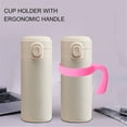 thumbnail image 7 of Tumbler Handle Attachment Ergonomic Grip Anti Car Cup Holders Travel Mug Handles For 20/30oz Tumbler Cup Accessories, 7 of 7