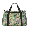 thumbnail image 1 of Balery Watercolor Blooming Cactus Bolsa de Gimnasio para Mujeres, Bolsa de Viaje con Bolsillo Húmedo, Bolsa de Fin de Semana para Mujeres, Bolsa de Viaje Resistente al Agua, 1 of 7