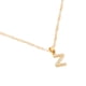 thumbnail image 2 of Dije Inicial Letra Z Mini Zirconia Chapa de Oro 18k Cadena Ametrinaa MPGD0019-Z, 2 of 5