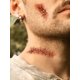 thumbnail image 1 of 5pcs Halloween Ambiance Tattoo Stickers, Horror Surgical Wound & Scar Stickers, Temporary Knife Scar Stickers, 1 of 5