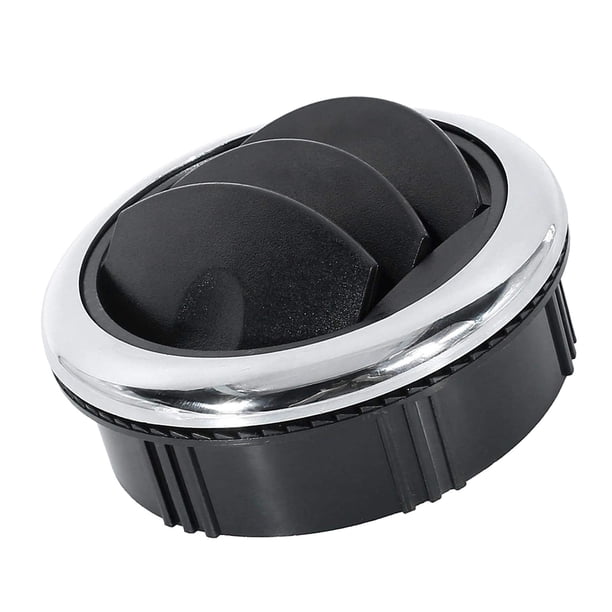 Deflector de salida para automóvil, redondo, suministros de galvanoplastia, conjunto de reemplazo, se adapta a 87 75 mm