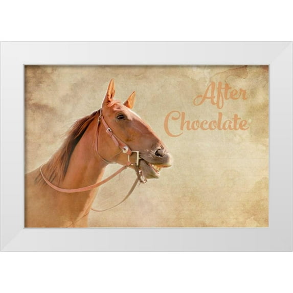 Murdock, Ramona 18x13 White Modern Wood Framed Museum Art Print Titled - After Chocolate II