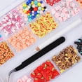 thumbnail image 4 of Traje de joyería para decoración de uñas. Joyería de uñas de dibujos animados, conjunto de dulces tridimensionales diy, joyería de uñas de resina bonita de Navidad, 4 of 8