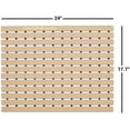 thumbnail image 6 of Eurotex Shower Mat Non Slip 24" x 18" Shower Floor Mat Anti slip for Shower Stall with Drain Holes Bathroom Bath Tub Mats, Beige, 6 of 8