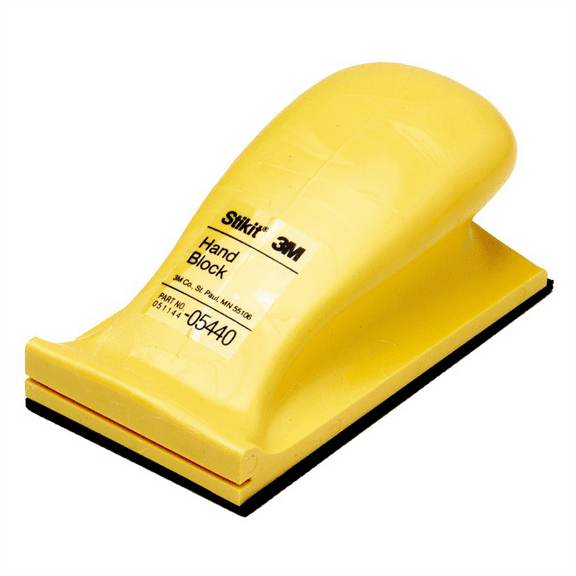 3M Automotive 5440 Stikit Hand Block - 2-3/4" x 5"