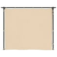 thumbnail image 4 of vidaXL Gazebo Canopy Tent Patio Pavilion Sunshade with Curtains Cream Steel, 4 of 7