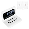 thumbnail image 4 of Charger Clock, Mult-function TYPE-C Charging Interface Digital Alarm Clock ABS Material with LED Display Plate for Indoor, 4 of 7