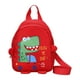 thumbnail image 2 of Mochilas Dinosaurios para Libros Antipérdida Preescolar Encantadora (rojo), 2 of 9