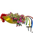 thumbnail image 1 of Hanging Flower Pot  Flying Parrot Flower Pot Hanging Planters for Indoor Outdoor Plants  Rust-Proof Metal Chain Included  
Multifunctional Flower Container Flamingo  Parrot  Rooster, 1 of 6
