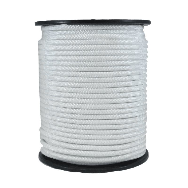 30ft 3/16" White Bungee Cord Marine Grade Heavy Duty Shock Rope Tie Down Stretch 