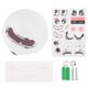 thumbnail image 3 of Toilet Paper Holder Wall-Mounted Paper Box Bathroom Wall Storage White 17X17X15 1Set, 3 of 5
