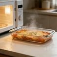 thumbnail image 4 of 11.7 x 7 Inch Oblong Glass Baking Dish, 2.4L Oven Pan for Lasagna, Roasting and Cakes, 4 of 4
