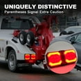 Agrieyes Parenthesis RV Tail AIF4 Lights, Double Trailer Light