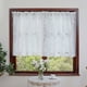 thumbnail image 4 of Nvzi Cortina para ventana - Blanca, 45*150CM 1 pieza, diseño con bolsillo para barra, tela de poliéster para cortinas, ideal para cocinas y cafeterías., 4 of 5