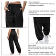 thumbnail image 3 of Pantalones deportivos para mujer, pantalones deportivos para mujer con cordón ajustable, pantalones deportivos para mujer, pantalones holgados para mujer, máxima eficiencia, 3 of 4