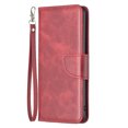 thumbnail image 3 of Feishell Fit for iPhone 14 6.1 inch Phone Case with Wrist Strap & ID Credit Card Slots,Premium PU Leather Shockproof Magnetic Clasp Folio Flip Holder Protective Cover,Red, 3 of 8