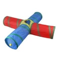 thumbnail image 1 of Cat Tunnels Play Tunnels 4-Way Colorful para Bunny Passageway Tubes Training Zulema Gato Túnel, 1 of 8