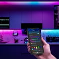 thumbnail image 3 of Govee 9.8ft Wi-Fi RGBIC Smart LED Strip Light, Color Changing, App Control, Alexa & Google Compatible, 1 Piece, Each, 3 of 9