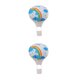 thumbnail image 1 of Injueey Linternas de globos aerostáticos colgantes DIY, globo grande para colgar rápida y fácilmente, decoraciones impecables, diámetro de arcoiris blanco diámetro 40CM 2Conjunto, 1 of 6