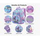 thumbnail image 2 of Mochila Escolar Infantil Impermeable color morado, 2 of 4