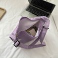 thumbnail image 2 of Bolso Harajuku Hobo Bag Casual Zipper Ladies Bag bandolera de tela suave para adolescente, 2 of 8