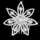 thumbnail image 2 of Clips de peine de pelo de diamantes de imitación de cristal de flor nupcial de boda de plata jinwen Peine, 2 of 6