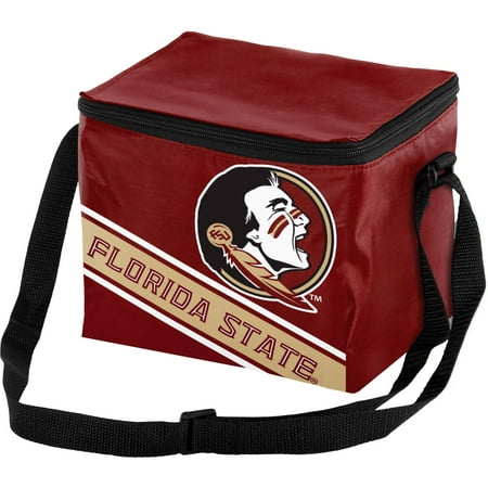 Florida Ice - Forever Collectibles Big Logo Stripe 6 Pack Cooler, Florida State Seminoles