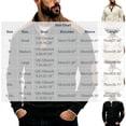 thumbnail image 3 of LYSMORA Men's Knit Stand Collar Button Pullover Sweater, Contrast Splice Elbow Patch Long Sleeve Casual Tops, 3 of 6