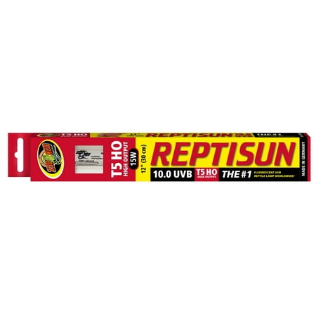 UPC: 0097612348156 | Zoo Med Laboratories Reptisun® 15 Watt T5 High Output 10.0 UVB Lamp 12 Inch