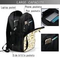 thumbnail image 4 of Daiia Leopard Print Pattern USB Charging Backpack for Men and Women, Anti-Theft Backpack,Travel Backpack,School Backpack,College Backpack,Laptop Backpack, 4 of 7