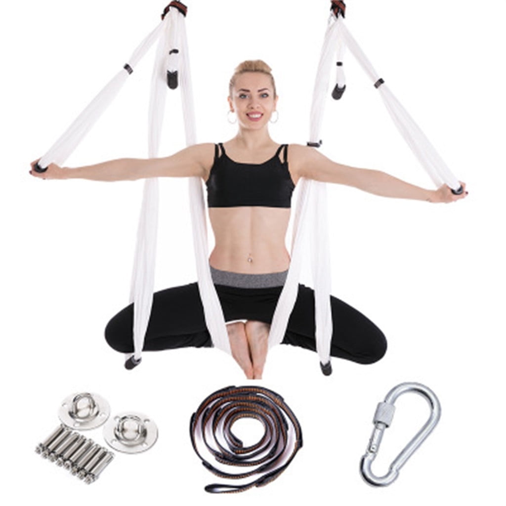 Details about   Aerial Yoga Swing Set Yoga Hammock Anti-Gravity Ceiling Hanging Yoga Sling Swing 