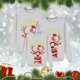 thumbnail image 2 of Christmas Matching Family Pullover Fashion Printed Crewneck Sweatshirt For Dad Family Holiday Pajamas Set, 2 of 4