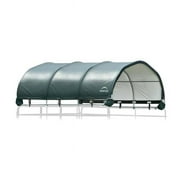 ShelterLogic 51523 12x12 ft. Corral Shelter 7.5 oz. Replacement Cover 804782-0102, 804782-0102 (cover only does not include frame or corral panels)