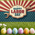 thumbnail image 6 of Decorative Design Happy Labor Day Banner Polyester Material Holiday Decoration for Holiday Celebration Indoor Decoration Outdoor Decor, 6 of 6