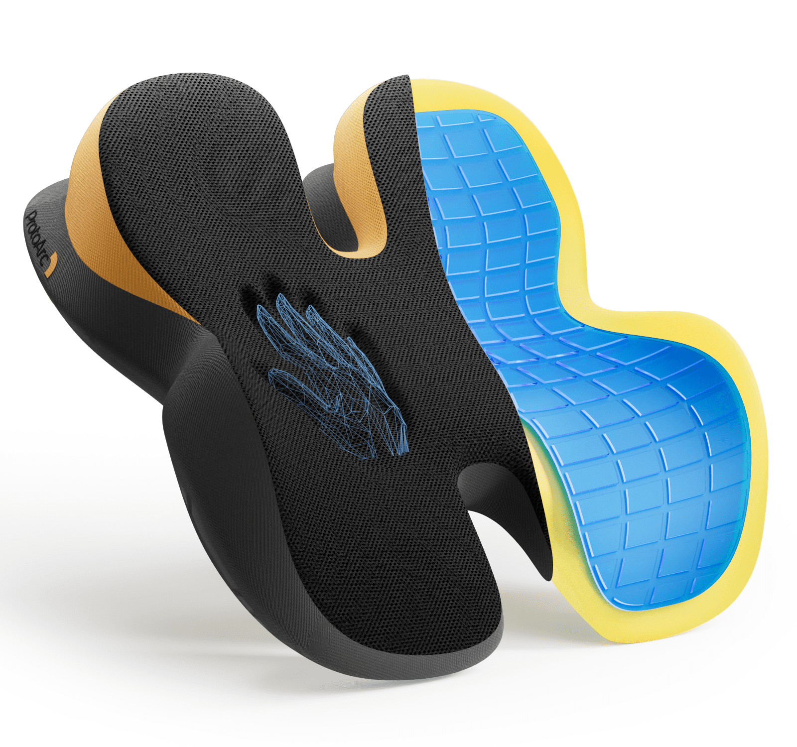 Ergonomic Seat Cushion,Office Chair Cushions, Car Seat Cushion,Pain Relief Chair Pad, Memory