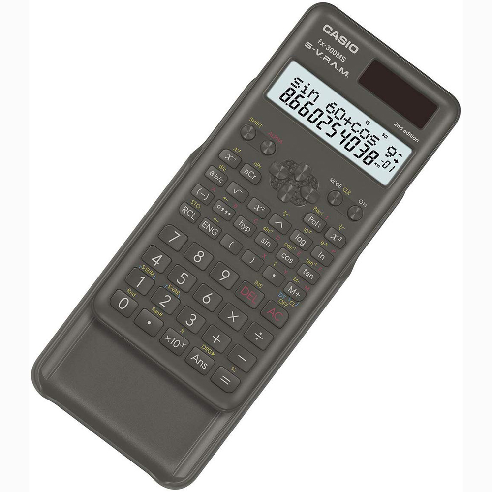 Casio FX-300MSPLUS2 Scientific Calculator - Black photo 2