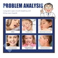 thumbnail image 5 of Tiras antirronquidos para dormir, reduce la respiración bucal, cinta bucal suave avanzada para una mejor respiración nasal, cinta antirronquidos para niños y adultos de 9 m, 5 of 5