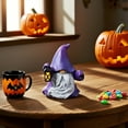 thumbnail image 4 of 1PC Halloween Gnomes Decorations for Home, Small Resin Funny Garden Gnomes Statues for Outdoor Decor, Halloween Pumpkin Figurine Gift for Table Centerpiece Decor, 4 of 8