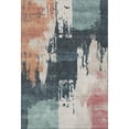 thumbnail image 2 of Addison Rugs Mayfield Premium Machine Washable Contemporary Abstract Teal Rectangle Rug, 10' x 14', 2 of 6