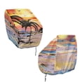 thumbnail image 2 of KUIFORTI Duck Golf Cart Seat Cover Golf Cart Seat Towel Blanket with 4 Front Pockets & Nonskid Bottom Comfortable Fashion Fits for Club Car and More 2 Person Seats Golf Carts, 2 of 7