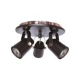 thumbnail image 1 of Xtricity - 3 Heads Ceiling Light, 10.03 '' Width, From The Walter Collection, Black, 1 of 3