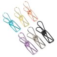 thumbnail image 4 of Clips Métalliques Creux30pcs Petits Clips en Métal Sac Scellant Clips de Couleur Clips Métalliques Compacts et Légers, 4 of 5
