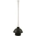 Mainstays Twister Toilet Plunger with Storage Caddy, White