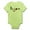 Kiwi, variant on CafePress - Vegan Infant Bodysuit - Baby Light Bodysuit, Size Newborn - 24 Months
