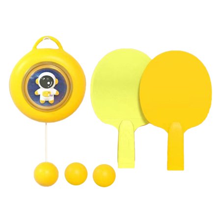 Riapawel Indoor Table Tennis Hanging Table Tennis Trainer Set - Interactive Table Tennis Training Hanging Game