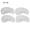 A1-A4, variant on Happydeer 4 Styles Grooming Stencil Kit Make Up Shaping DIY Beauty Eyebrow Template Tools
