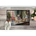 thumbnail image 2 of Carolines Treasures DAC3782JMAT 24 x 36 in.  English Bulldog Christmas Cookies Doormat, 2 of 6
