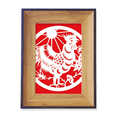 thumbnail image 1 of Marco de imagen Gallo animal China Zodiaco 18 x 13 cm, 1 of 4