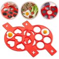 thumbnail image 1 of Silicone Pancake Mold, 2 Pieces Reusable Non-stick Silicone Pancake Mold, Multifunctional Kitchen Accessories For Pancakes And Baking, 1 of 2